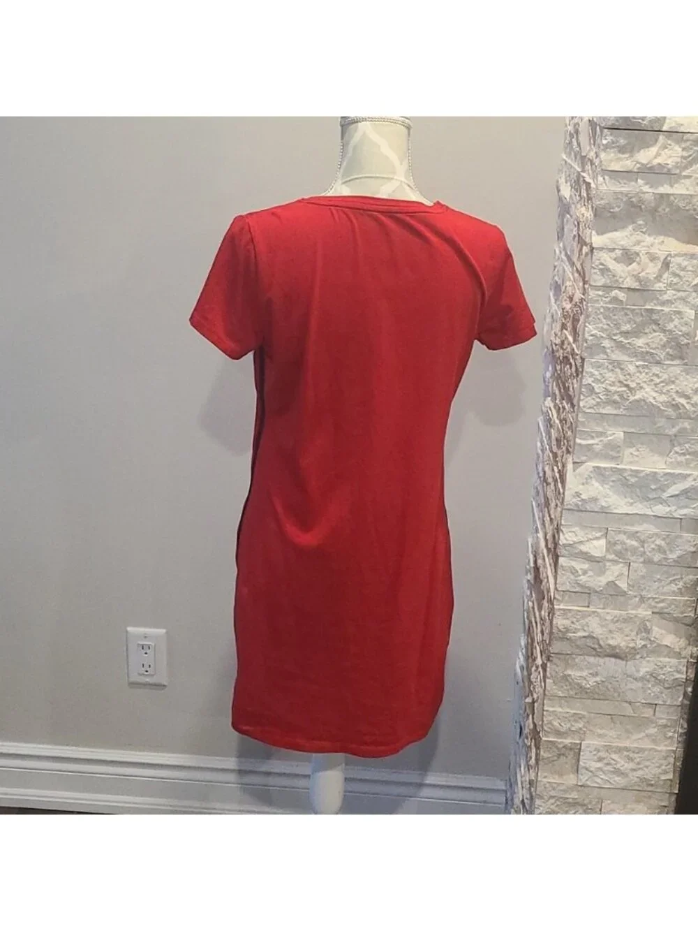 Tommy Hilfiger Red T-Shirt Dress